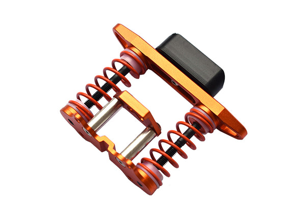 Tamiya GF01 & Wild Willy 2 Aluminum Front Bumper Absorber - 1 Set Orange