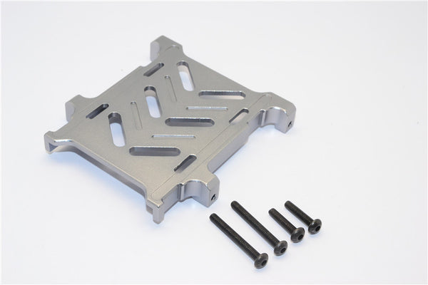 Gmade Crawler R1 Rock Buggy Aluminum Battery Holder - 1Pc Set Gray Silver