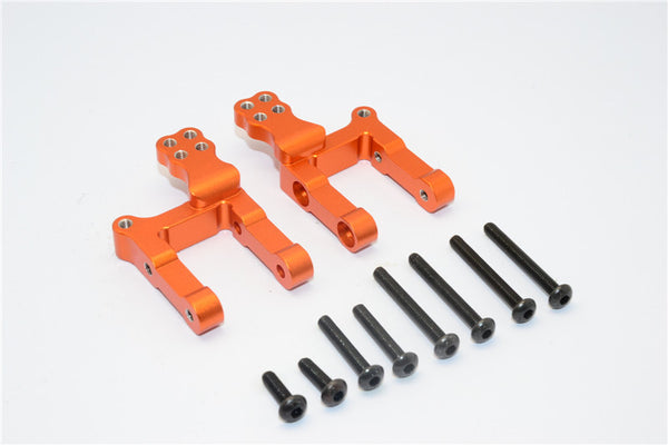 Gmade Crawler R1 Rock Buggy Aluminum Front/Rear Axle Link Mount - 2Pcs Set Orange
