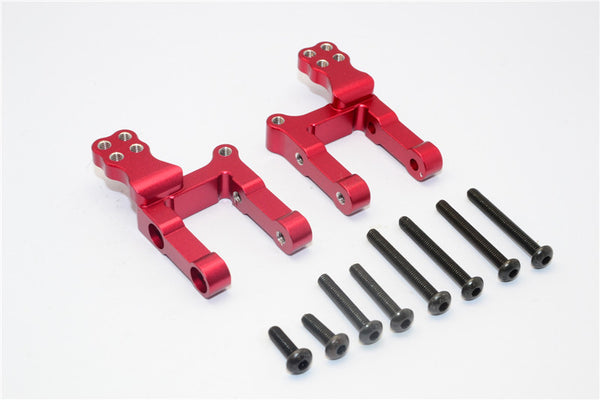Gmade Crawler R1 Rock Buggy Aluminum Front/Rear Axle Link Mount - 2Pcs Set Red
