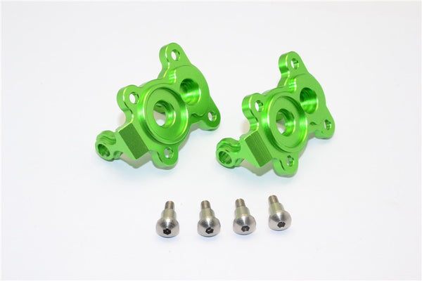 Gmade Crawler R1 Rock Buggy Aluminum Front C-Hub - 1Pr Set Green