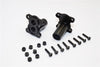 Gmade Crawler R1 Rock Buggy Aluminum Straight Axle Adapter - 2Pcs Set Black