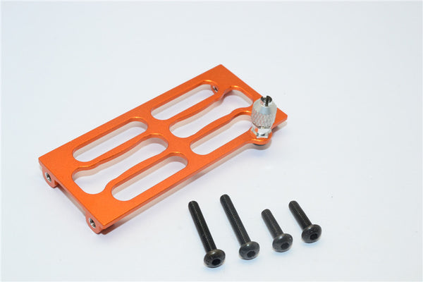 Gmade Crawler R1 Rock Buggy Aluminum Antenna Mount - 1Pc Set Orange - JTeamhobbies