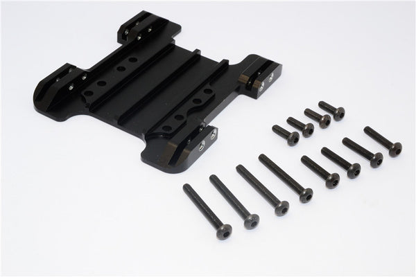 Gmade Crawler R1 Rock Buggy Aluminum Center Skid Plate - 1Pc Set Black