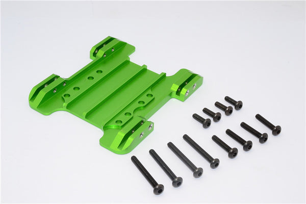 Gmade Crawler R1 Rock Buggy Aluminum Center Skid Plate - 1Pc Set Green