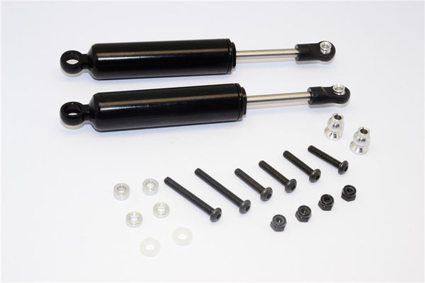 Gmade Crawler R1 Rock Buggy Aluminum Front/Rear Internal Shocks (110mm) - 1Pr Set Black
