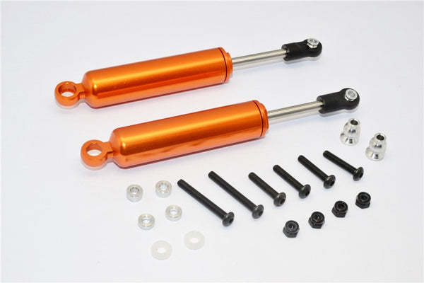 Gmade Crawler R1 Rock Buggy Aluminum Front/Rear Internal Shocks (110mm) - 1Pr Set Orange