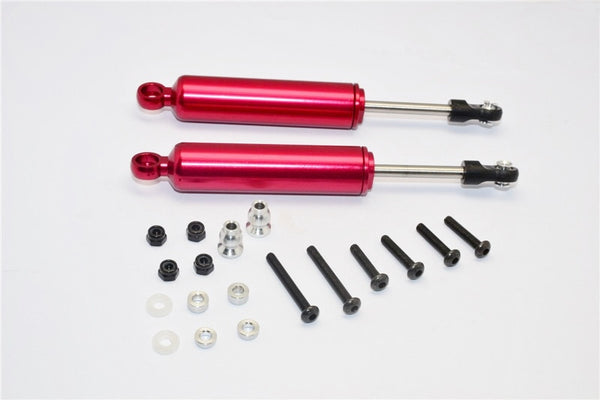 Gmade Crawler R1 Rock Buggy Aluminum Front/Rear Internal Shocks (110mm) - 1Pr Set Red