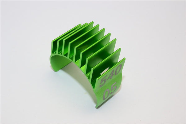 Aluminum Motor Heat Sink Mount 20mm For 1/10 540, 360 Motor - 1Pc Green