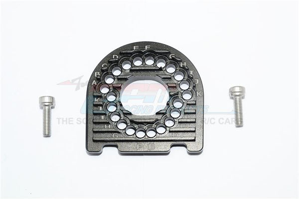 Traxxas Ford GT 4-Tec 2.0 (83056-4) Aluminum Motor Mount Plate With Heat Sink Fins - 1Pc Set Black