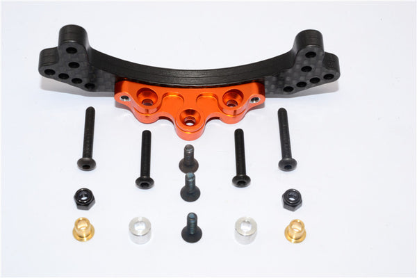 Tamiya TB04 Graphite Rear Damper Mount - 1 Set Orange