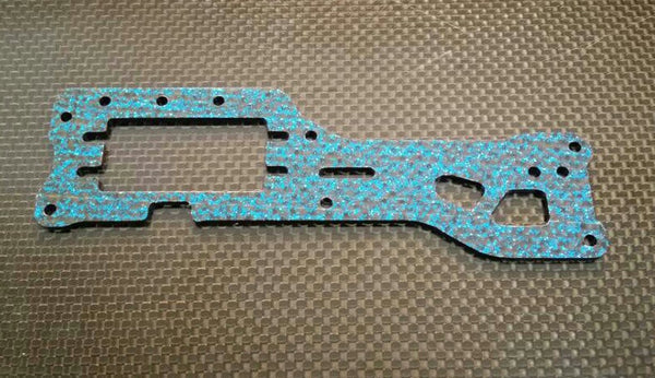 HPI Trophy 4.6 Graphite Upper Chassis - 1Pc Blue