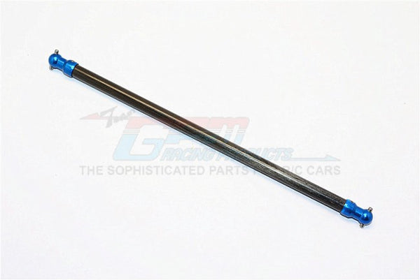 Tamiya TT-01 Graphite Main Shaft With Aluminum Ends - 1Pc Blue