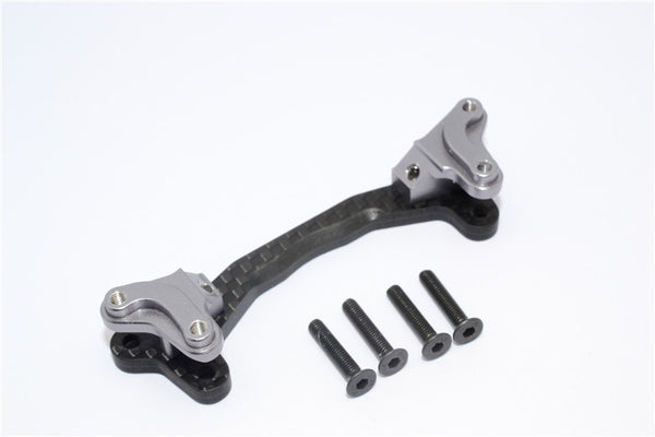 Axial Yeti Graphite + Aluminum Steering Assembly Rod - 1 Set Gray Silver