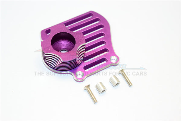 Top Cover + 8 Heatsink For 12 Cv Engine - 1 Set Purple