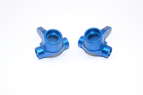 Tamiya M1025 Hummer Aluminum Front Knuckle Arm - 1Pr Blue