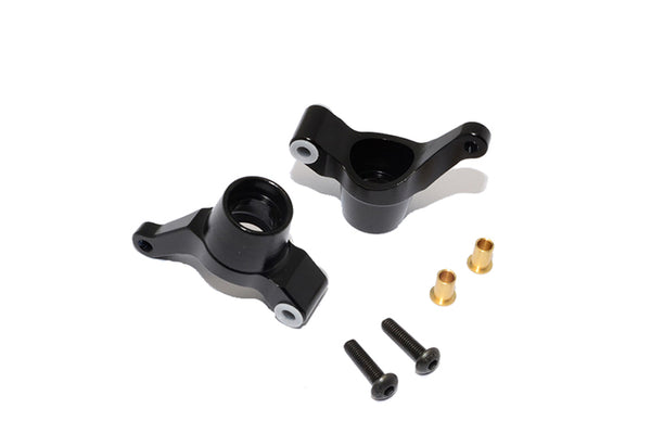 Tamiya M1025 Hummer Aluminum Rear Knuckle Arm - 1Pr Set Black