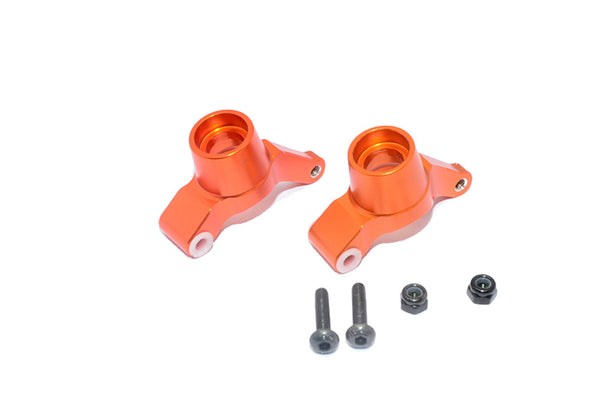 Tamiya M1025 Hummer Aluminum Rear Knuckle Arm - 1Pr Set Orange