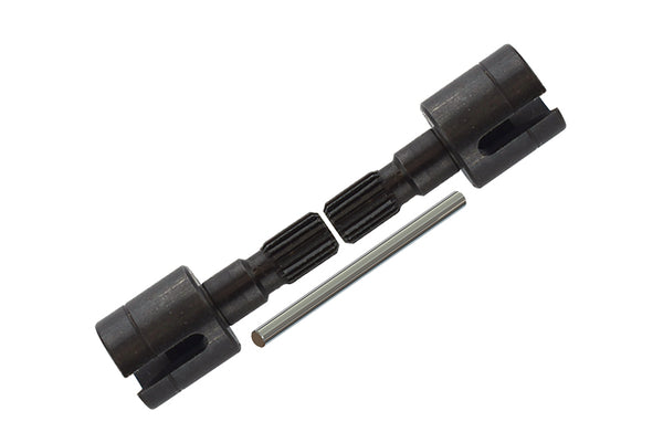 Tamiya M1025 Hummer Steel Front Gearbox Joint - 1Pc Black