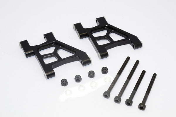 Tamiya M1025 Hummer Aluminum Rear Lower Arm - 1Pr Black
