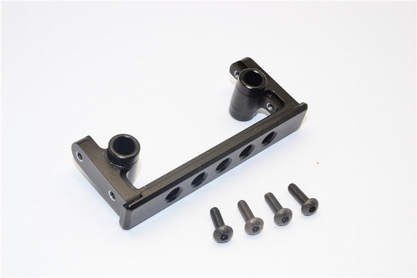 Vaterra K5 Blazer Ascender Aluminum Rear Chassis Link Mount - 1Pc Set Black