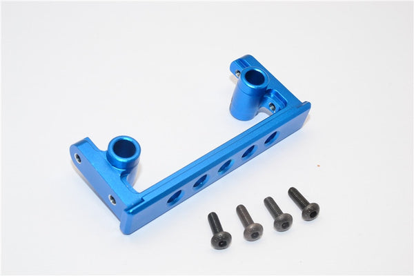 Vaterra K5 Blazer Ascender Aluminum Rear Chassis Link Mount - 1Pc Set Blue