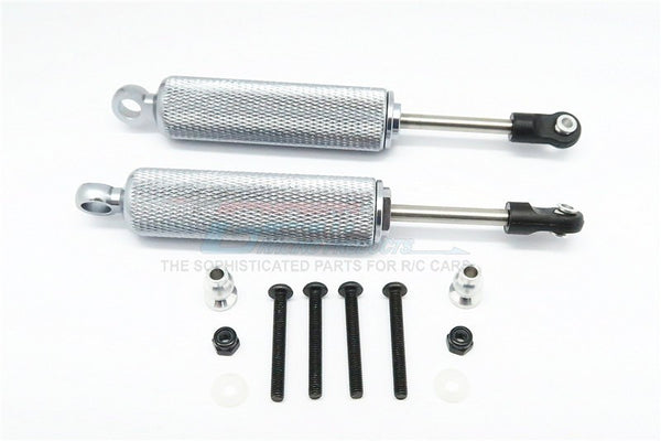 Vaterra K5 Blazer Ascender Aluminum Front/Rear Internal Shocks (110mm) - 1Pr Set Gray Silver