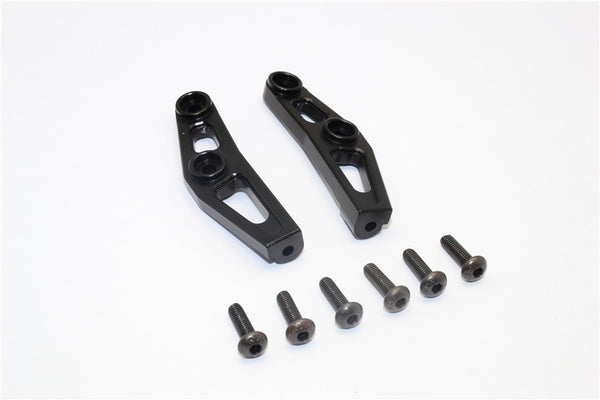 Vaterra K5 Blazer Ascender Aluminum Front Bumper Absorber - 1 Set Black