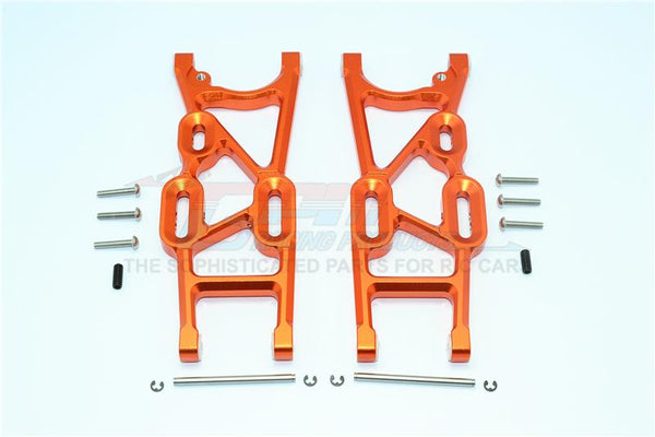 Thunder Tiger Truck K-ROCK MT4-G5 Aluminum Rear Lower Arms - 1Pr Set Orange