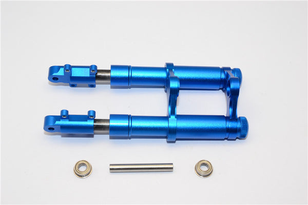 Kyosho Motorcycle NSR500 Aluminum Front Shock - 1Pc Blue