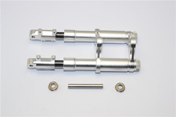 Kyosho Motorcycle NSR500 Aluminum Front Shock - 1 Set Silver