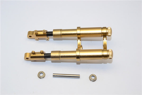 Kyosho Motorcycle NSR500 Aluminum Front Shock - 1 Set Titanium