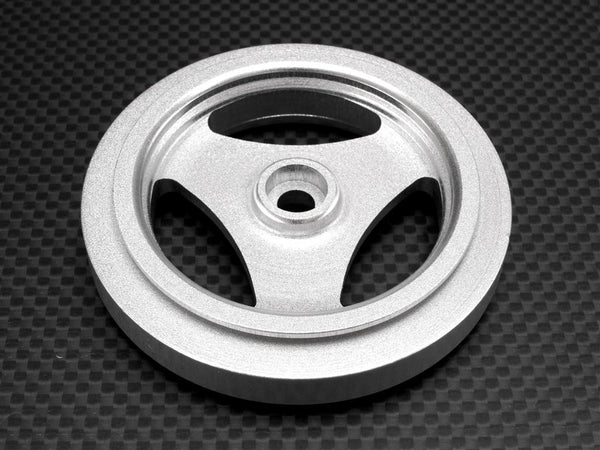 Kyosho Motorcycle NSR500 Aluminum Front Wheel (3 Poles) Shape - 1Pc Silver