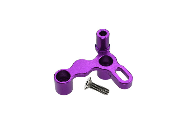 Kyosho Motorcycle NSR500 Aluminum Motor Connecting Mount - 1Pc Set Purple