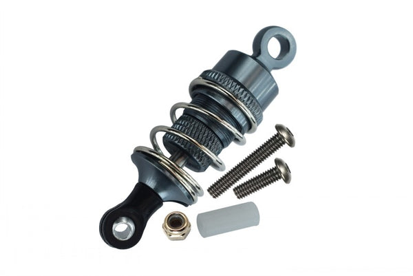 Kyosho Motorcycle NSR500 Aluminum Drive Shock (52mm) - 1Pc Set Gray Silver