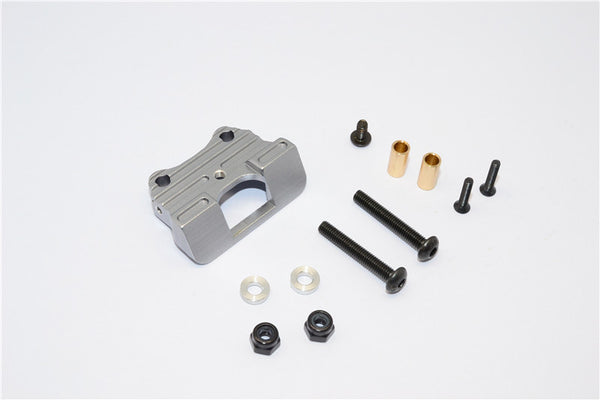 Kyosho Motorcycle NSR500 Aluminum Drive Stand With Screws & Aluminum Collars & Lock Nuts - 1Pc Set Gray Silver