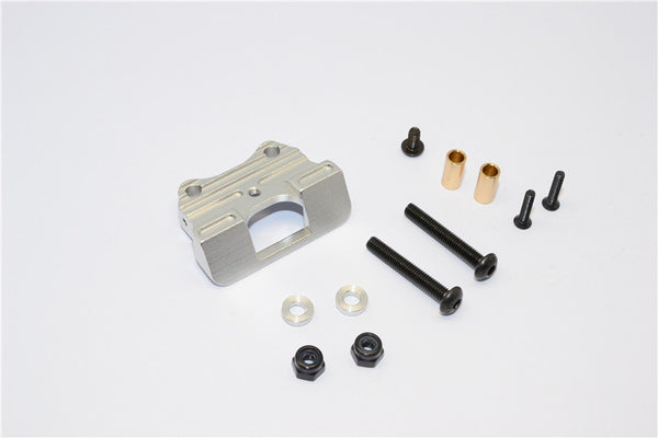 Kyosho Motorcycle NSR500 Aluminum Drive Stand With Screws & Aluminum Collars & Lock Nuts - 1Pc Set Silver