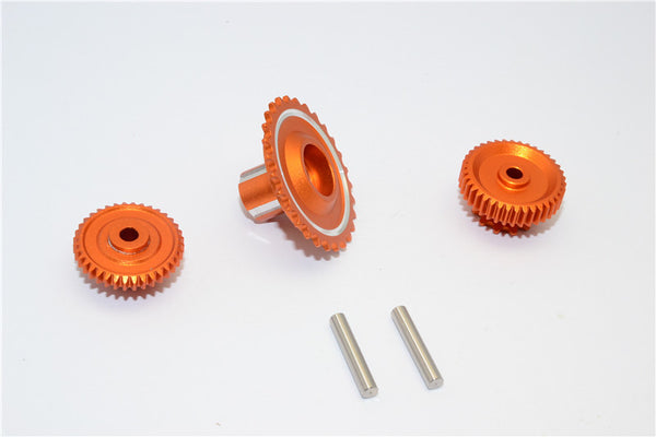 Kyosho Motorcycle NSR500 Aluminum Wheel Gear Assembly (52T+53T+55T) - 3Pcs Set Orange