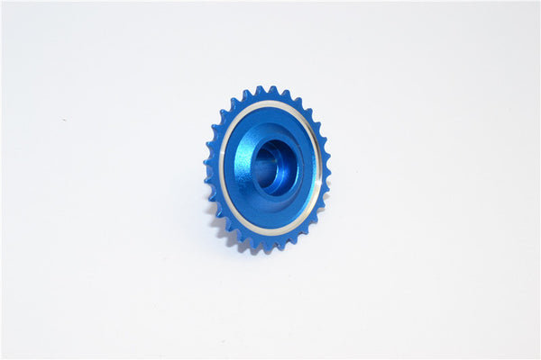 Kyosho Motorcycle NSR500 Kyosho Motorcycle NSR500 Aluminum Rear Wheel Gear - 1Pc Blue