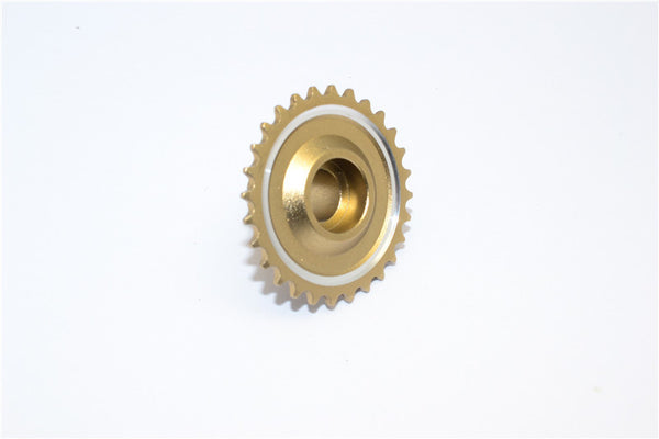 Kyosho Motorcycle NSR500 Kyosho Motorcycle NSR500 Aluminum Rear Wheel Gear - 1Pc Titanium