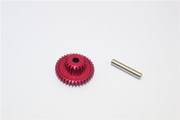 Kyosho Motorcycle NSR500 Aluminum Main Gear - 1Pc Red