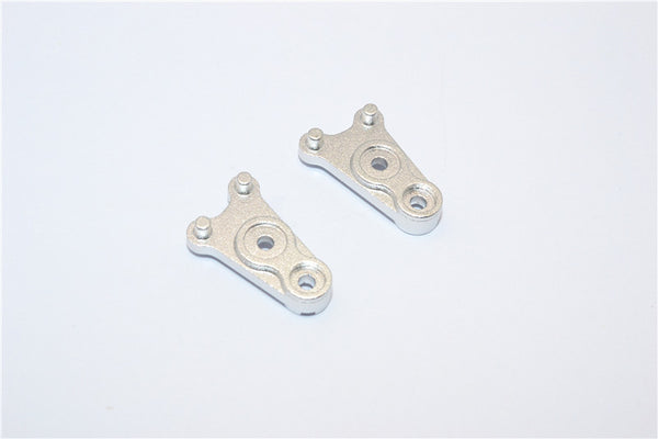 Kyosho Motorcycle NSR500 Aluminum Footrest - 1Pr Set Silver