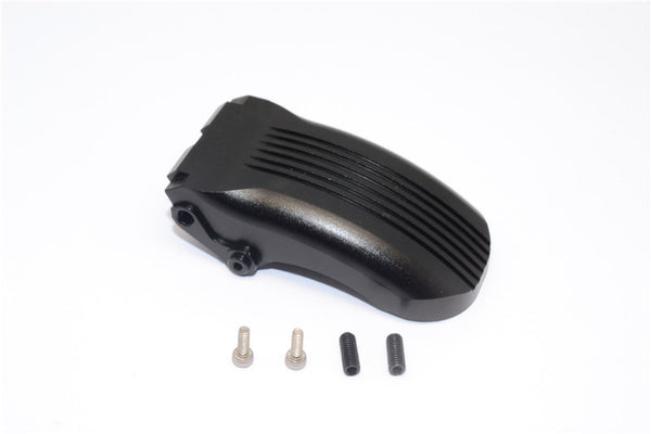 Kyosho Motorcycle NSR500 Aluminum Rear Wheel Fender - 1Pc Set Black