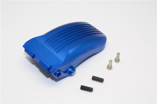 Kyosho Motorcycle NSR500 Aluminum Rear Wheel Fender - 1Pc Set Blue