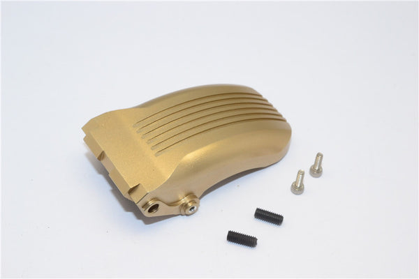 Kyosho Motorcycle NSR500 Aluminum Rear Wheel Fender - 1Pc Set Titanium