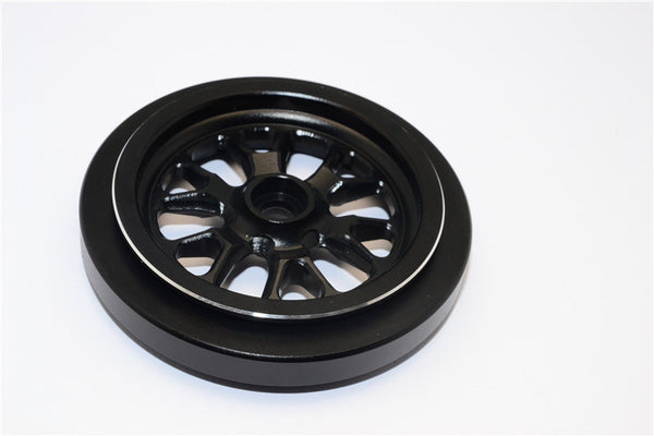 Kyosho Motorcycle NSR500 Aluminum Front Wheel (6 Spoke) - 1Pc Black