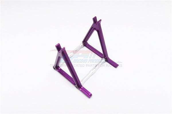 Kyosho Motorcycle NSR500 Aluminum Rear Wheel Holder - 1 Set Purple