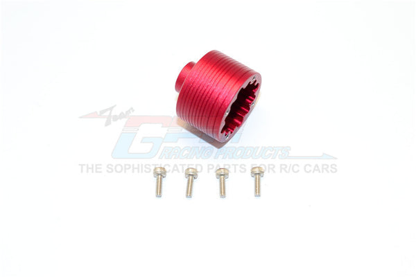 Thunder Tiger Kaiser XS Aluminum Differential Casing - 1 Set Red