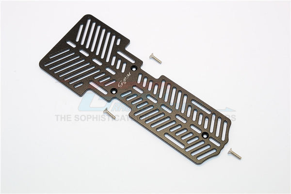 Thunder Tiger Kaiser XS Aluminum Battery & Electronic Components Holder (3mm Thick) - 1Pc Set Black