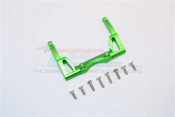 Thunder Tiger Kaiser XS Aluminum Front/Rear Chassis Stabilized Mount - 1Pc Set Green